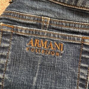 Armani Collezioni Indigo Boot Cut Jeans